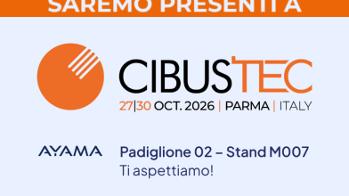 AYAMA a Cibus Tec 2026 – Demo Live e consulenza per la Qualità!