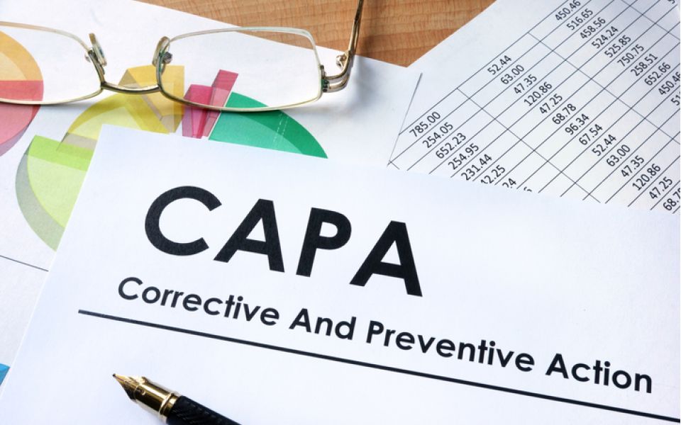 CAPA: Corrective and preventive action